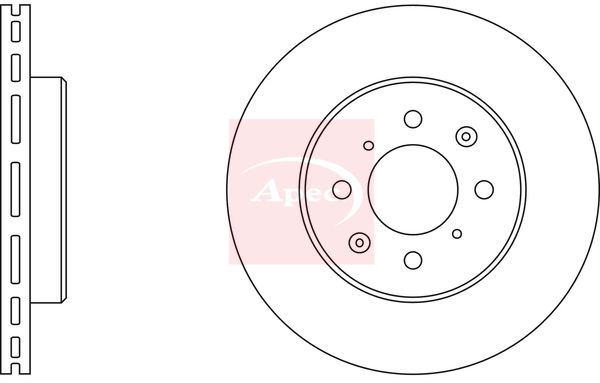 Apec Brake Disc DSK521 - image 2