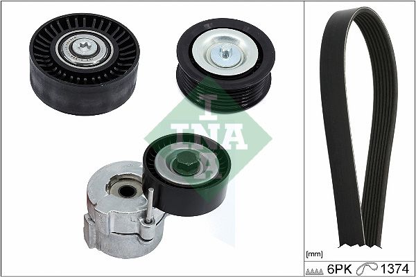 INA Drive Belt Kit 529041710 - image 2