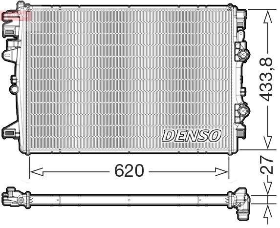 Denso Radiator DRM06178 - image 2
