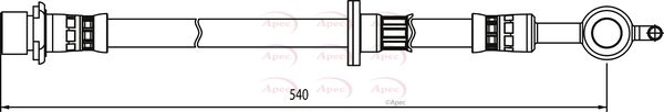 Apec Brake Hose HOS4081 - image 2