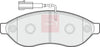 Apec Brake Pads Set PAD1567 thumbnail