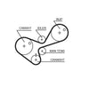 Gates Timing Belt PowerGrip 5306 thumbnail