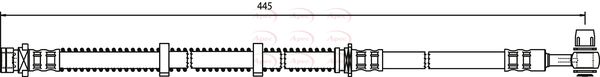 Apec Brake Hose HOS3309 - image 2