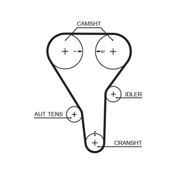 Gates Timing Belt PowerGrip 5341XS - image 2