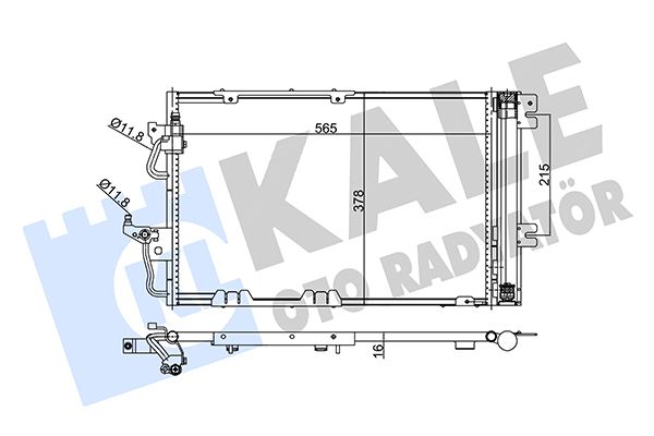 NRF Air Conditioning Condenser 350650 - image 2
