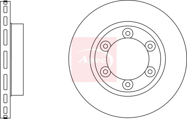 Apec Brake Disc DSK2896 - image 2