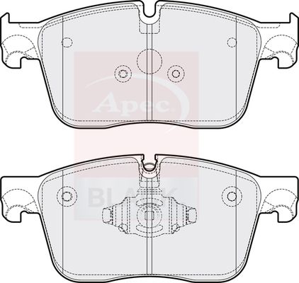 Apec Brake Pads Set PAD2113B - image 2