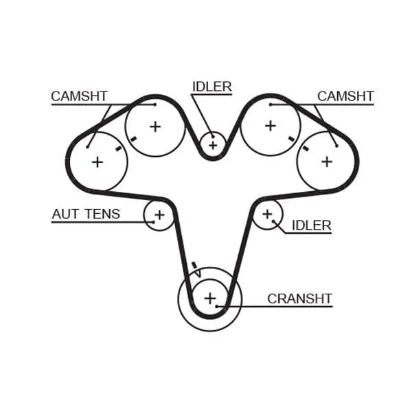 Gates Timing Belt PowerGrip 5476XS - image 2