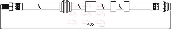 Apec Brake Hose HOS3926 - image 2