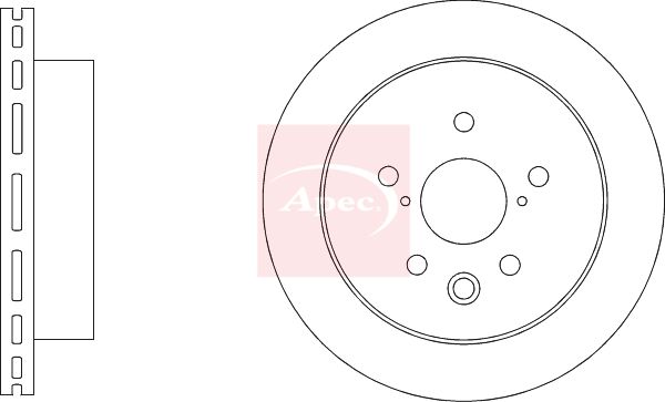 Apec Brake Disc DSK4145 - image 3