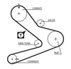 Gates Timing Belt PowerGrip 5495XS thumbnail