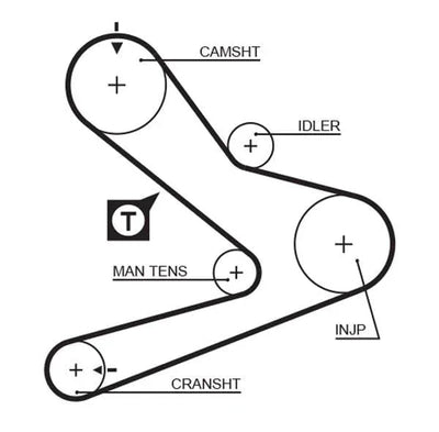 Timing Belt Gates PowerGrip® 5495XS - tradevehicleparts.co.uk