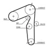 Gates Timing Belt PowerGrip 5500XS thumbnail