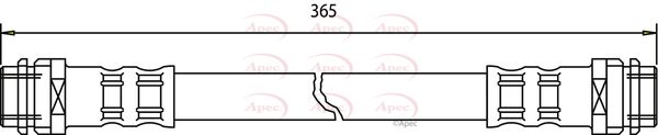 Apec Brake Hose HOS3211 - image 2