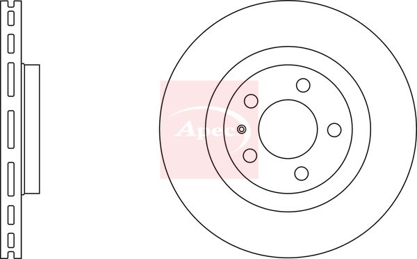 Apec Brake Disc DSK774 - image 3
