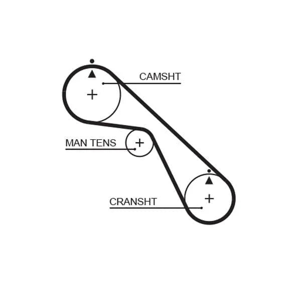 Gates Timing Belt PowerGrip 5530XS - image 2