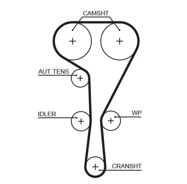 Gates Timing Belt PowerGrip 5550XS - image 2