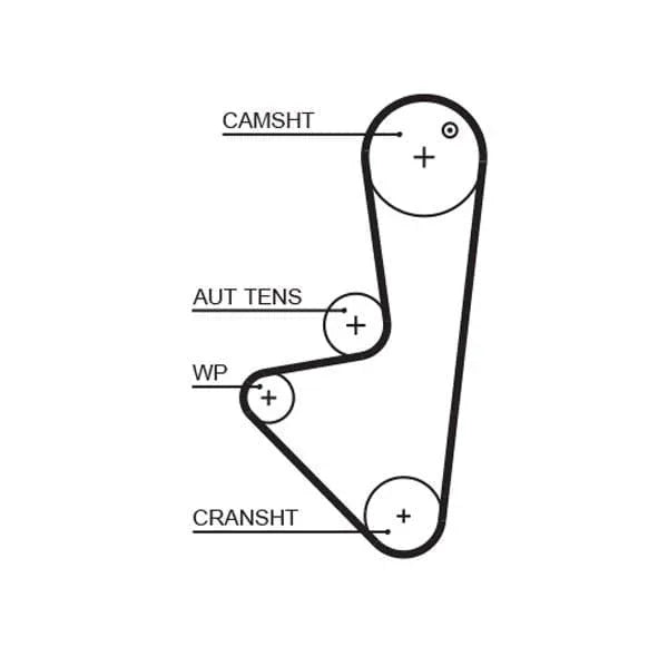 Gates Timing Belt PowerGrip 5575XS - image 2