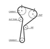 Gates Timing Belt PowerGrip 5578XS thumbnail