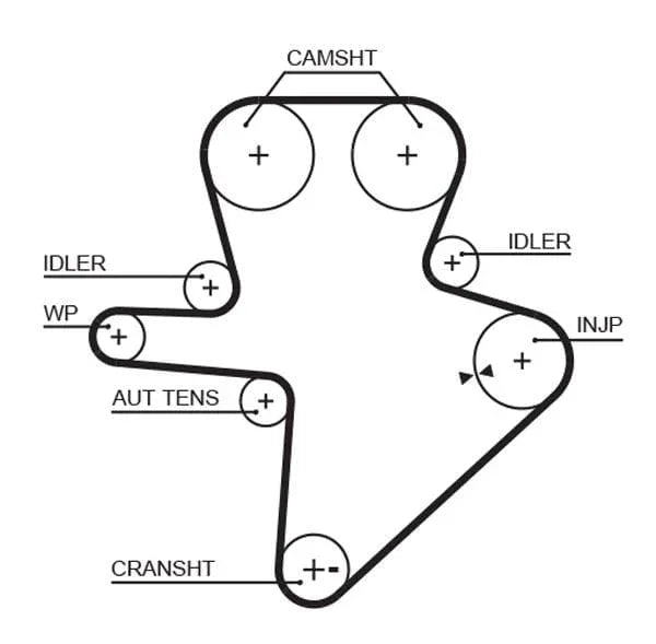 Gates Timing Belt PowerGrip 5586XS - image 2