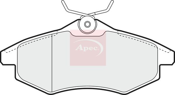 Apec Brake Pads Set PAD1289 - image 2