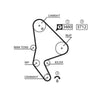 Gates Timing Belt PowerGrip 5590XS thumbnail