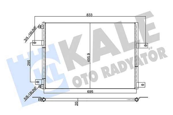 NRF Air Conditioning Condenser 350375 - image 2