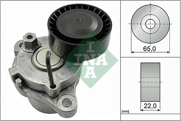 INA Drive Belt Tensioner Pulley 534055010 - image 2