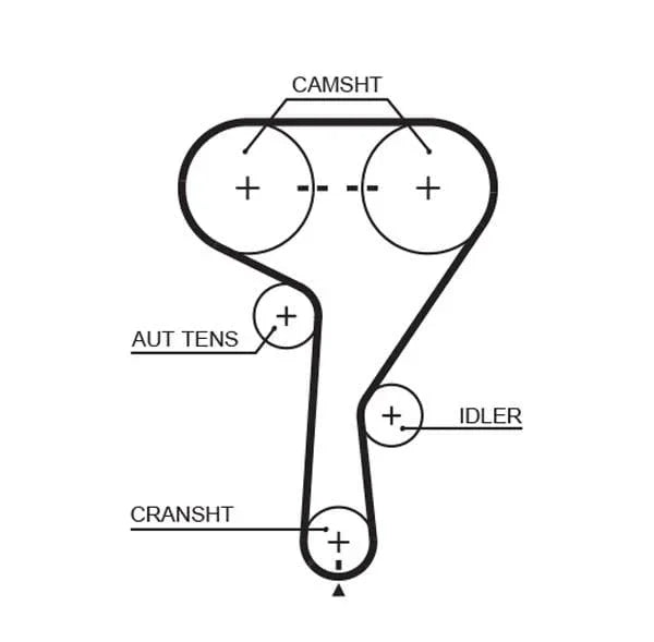 Gates Timing Belt PowerGrip 5603XS - image 2