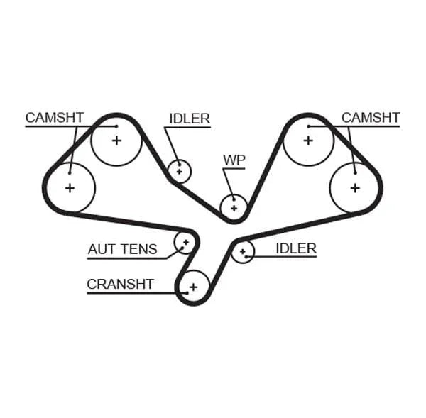 Gates Timing Belt PowerGrip 5605XS - image 2