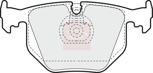 Apec Brake Pads Set PAD956 - image 2