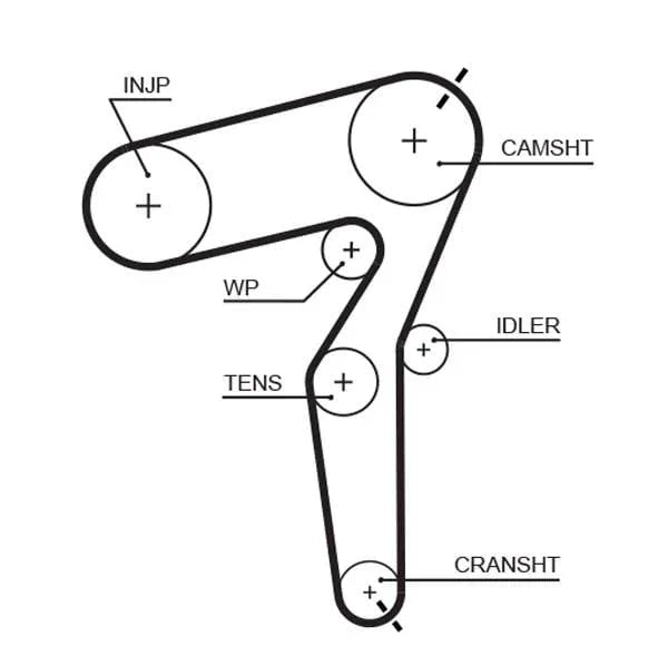 Gates Timing Belt PowerGrip 5650XS - image 2