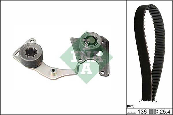 INA Timing Belt Kit 530009610 - image 2