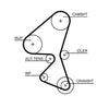Gates Timing Belt PowerGrip 5656XS thumbnail