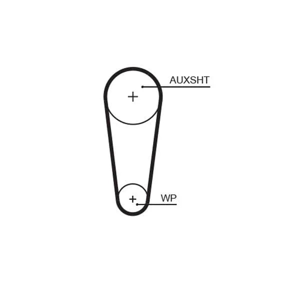 Gates Timing Belt PowerGrip 5683XS - image 2