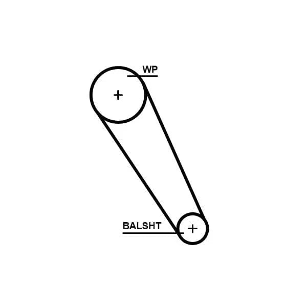 Gates Timing Belt PowerGrip 5698XS - image 2