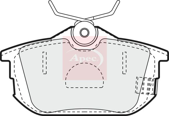 Apec Brake Pads Set PAD934 - image 2