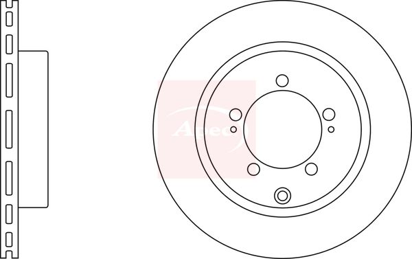 Apec Brake Disc DSK2369 - image 2