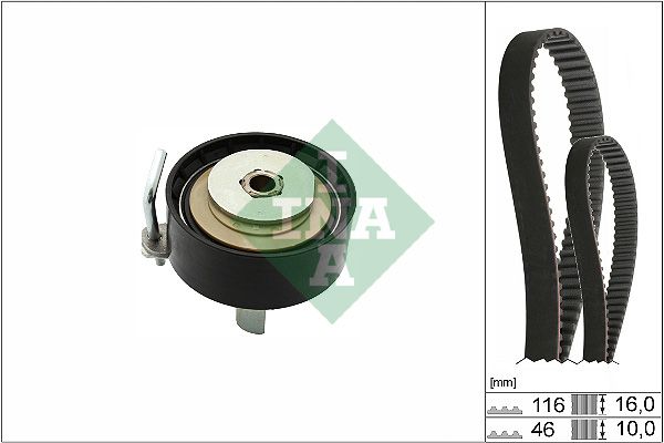 INA Timing Belt Kit 530070010 - image 2