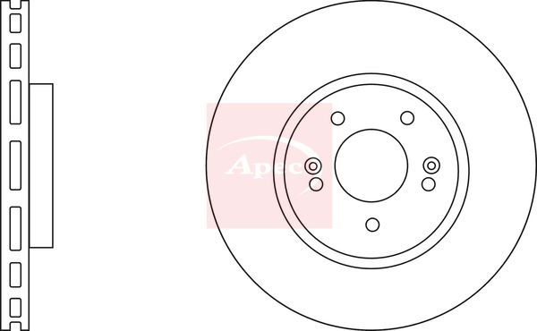 Apec Brake Disc DSK2693 - image 2