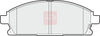 Apec Brake Pads Set PAD1311 thumbnail