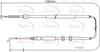 Apec Handbrake Cable CAB1523 thumbnail