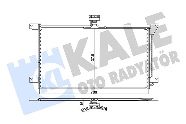 NRF Air Conditioning Condenser 350380 - image 2