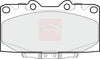 Apec Brake Pads Set PAD1304 thumbnail