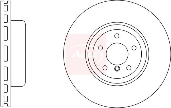 Apec Brake Disc DSK3163 - image 2
