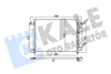 NRF Air Conditioning Condenser 350550 thumbnail