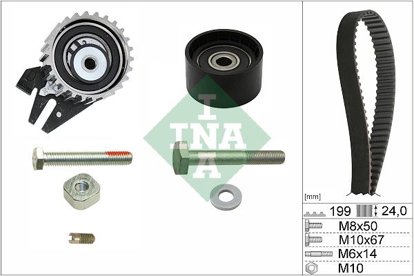 INA Timing Belt Kit 530056210 - image 2