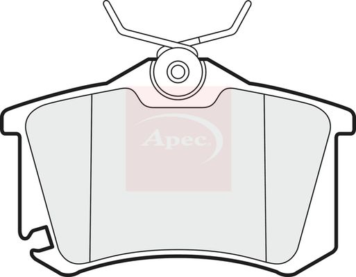 Apec Brake Pads Set PAD1419 - image 2