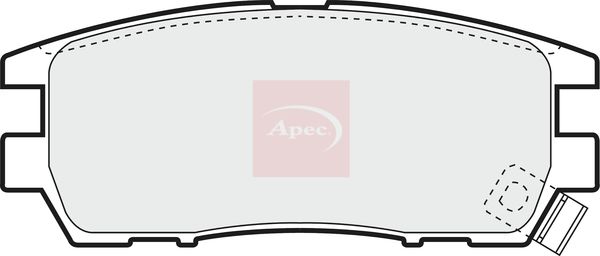 Apec Brake Pads Set PAD794 - image 2