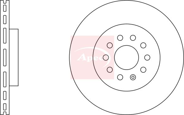 Apec Brake Disc DSK2951 - image 2